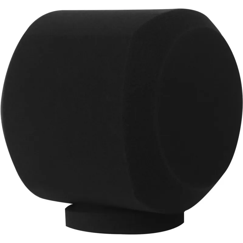 MOZOS PS-4 Sferinis putų mikrofono pop filtras vėjui Black