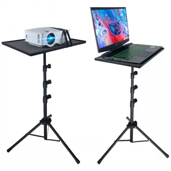 MOZOS PL2 Universal Tripod Stand for Projector, Laptop, Tablet, Black, 70-120 cm, 10 kg