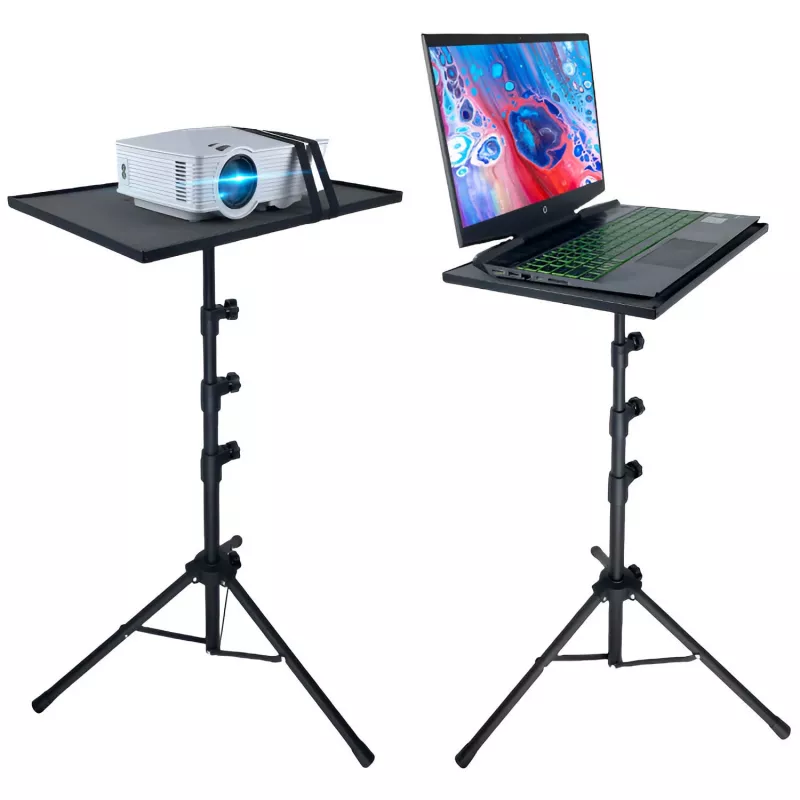 MOZOS PL2 Universal Tripod Stand for Projector, Laptop, Tablet, Black, 70-120 cm, 10 kg