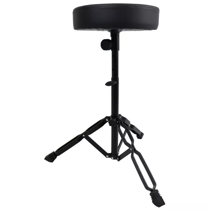 MOZOS PB02 Sulankstoma būgnininko kėdė / sostas, juoda, 280 mm sėdynė, 450-550 mm aukštis