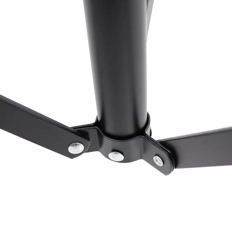 MOZOS PB02 Sulankstoma būgnininko kėdė / sostas, juoda, 280 mm sėdynė, 450-550 mm aukštis