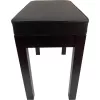 MOZOS PB03 Piano Bench – reguliuojamo aukščio, eko-oda, juoda