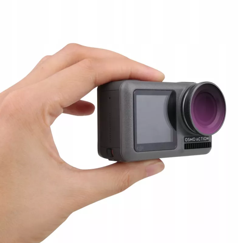 SUNNYLIFE ND4 NDX4 Neutral Density Filter, skirtas DJI Osmo Action - Pilka