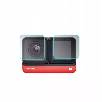 SUNNYLIFE 4x Grūdinto stiklo apsauginis ekranas, skirtas Insta360 One R 4K Edition LCD ekranui