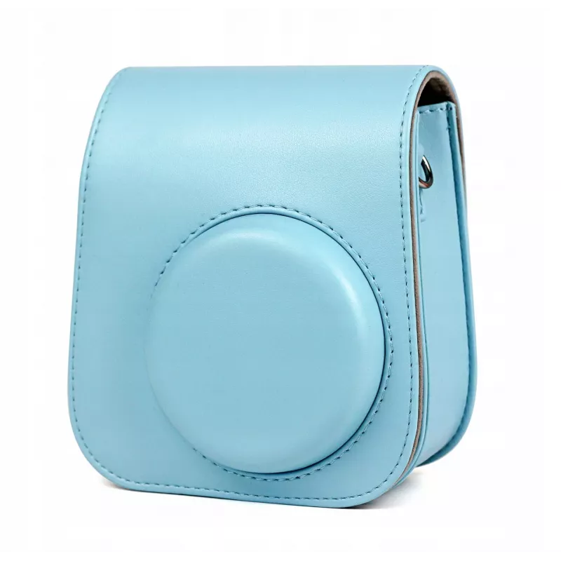 LOVEINSTANT 2-in-1 Set Case and Album for Fuji Instax Mini 11 Blue
