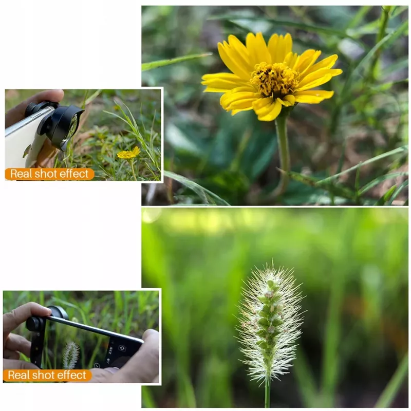 Ulanzi 75mm Super Macro objektyvas išmaniesiems telefonams - juodas