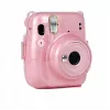 LOVEINSTANT Apsauginis Dėklas, skirtas Fujifilm Instax Mini 11 - Skaidriai Rožinis su Blizgučiais