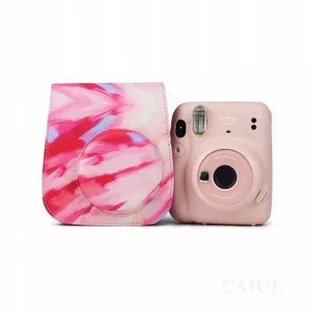 LOVEINSTANT Dėklas Fujifilm Instax Mini 11 - Brush Strokes raštas