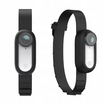 SUNNYLIFE Riešo juostos laikiklis, skirtas Insta360 Go 2 - Juoda