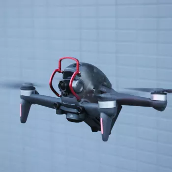 SUNNYLIFE Metalinis gimbalo ir kameros apsauginis dangtelis, skirtas DJI FPV Combo dronui – juodas
