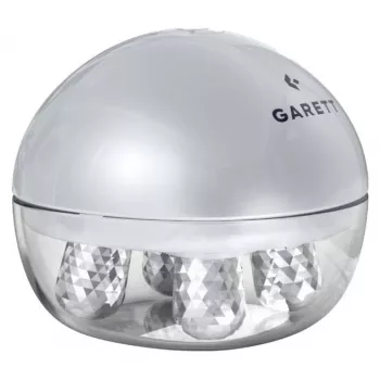 Garett Beauty Pretty Face + Glow Eye White - Daugiafunkcinis veido ir akių grožio prietaisas su LED terapija, valymu, masažu