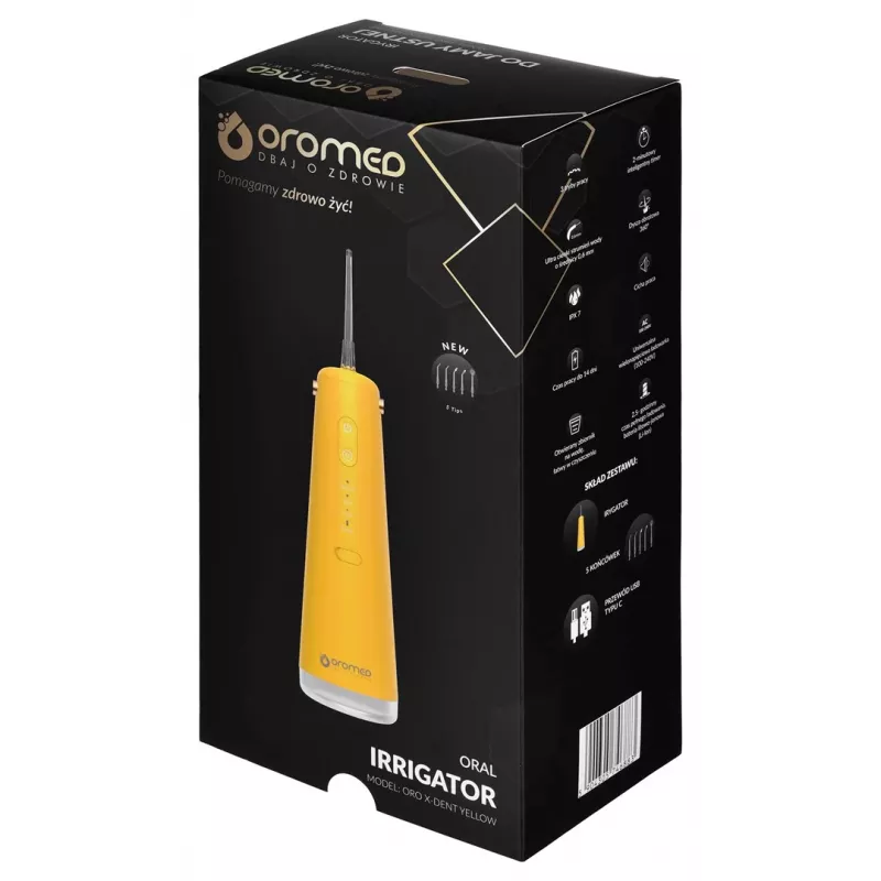 Oromed Oro-X-Dent Sonic Toothbrush Yellow