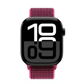 Crong Nylon Sport Band, skirta Apple Watch 38/40/41/42 mm (Magenta Fusion)