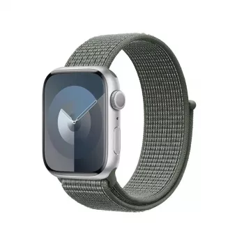Crong Nylon Sport Band, skirtas Apple Watch 38/40/41/42 mm (Military Green)