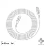 Crong Armor Link USB-C į Lightning greito įkrovimo MFi laidas 150cm baltas