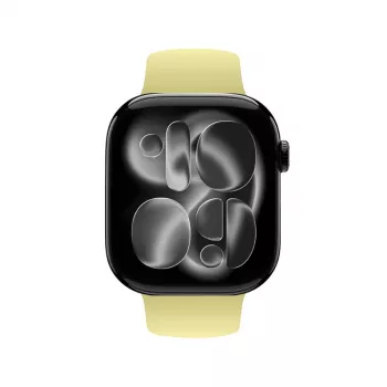 Crong Liquid – Dirželis, skirtas Apple Watch 38/40/41/42mm (Šiaudų spalva)