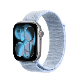 Crong Nylon Dirželis, skirtas Apple Watch 38/40/41/42 mm, mėlynas