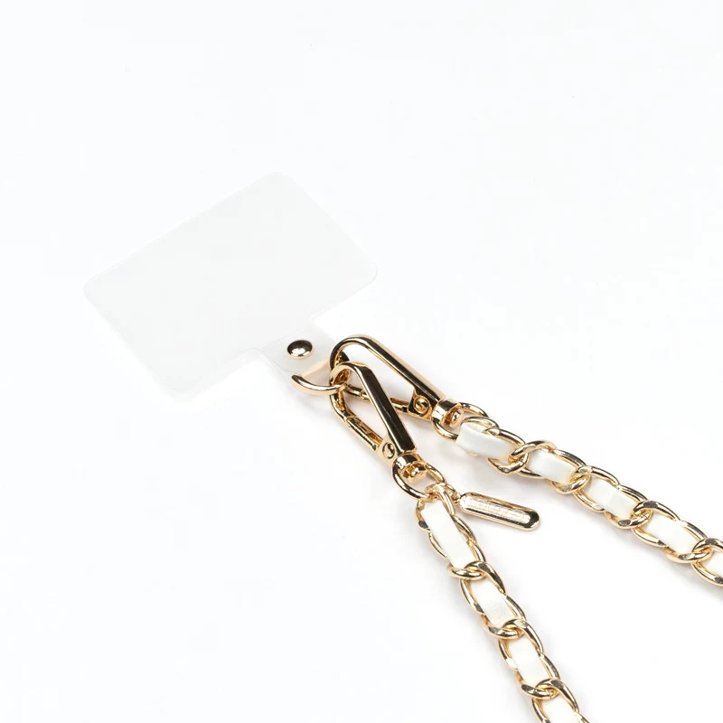 Crong Phone Crossbody – Lanyard Strap for Phone (White Twist)