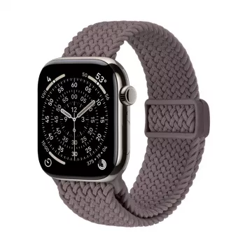 Crong Wave Band - Pintas dirželis Apple Watch 44/45/46/49 mm (Ruda spalva)