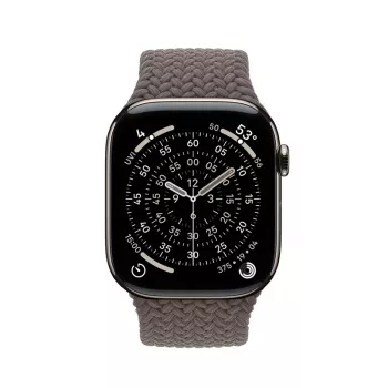 Crong Wave Band - Pintas dirželis Apple Watch 44/45/46/49 mm (Ruda spalva)