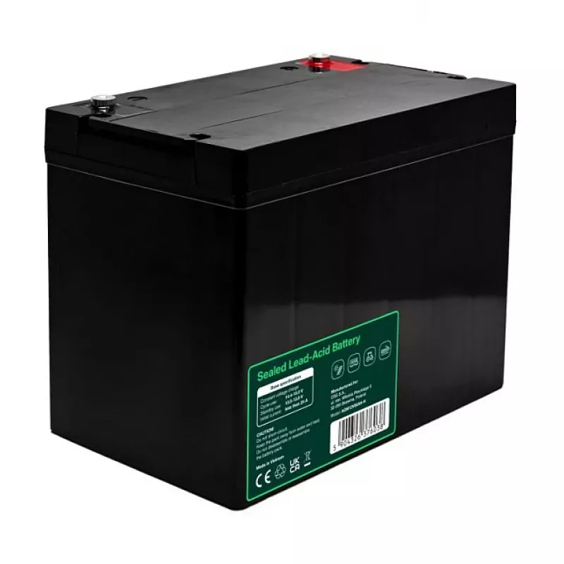 GREEN CELL Greencell AGM VRLA 12V 80Ah priežiūros nereikalaujantis akumuliatorius UPS, svarstyklėms, kemperiui (260x168x216mm)
