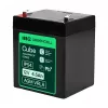 Greencell AGM VRLA 12V 4.5Ah Priežiūros Nereikalaujantis Akumuliatorius Kasos Aparatams, Žaislams, Kameroms (90x70x106mm)
