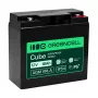 Greencell AGM VRLA 12V 18Ah Priežiūros Nereikalaujantis Akumuliatorius Kasos Aparatams, Žaislams, Kameroms (181x77x167mm)