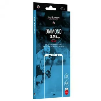 MyScreen Diamond Glass Edge Screen Protector for Apple iPhone 15 Pro - Black