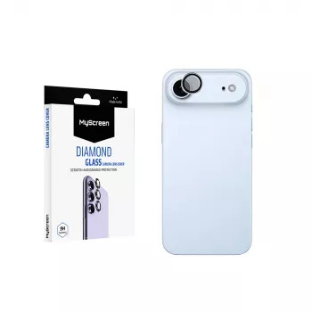 MyScreen Diamond Glass Camera Lens Cover, skirta Apple iPhone 17 Air – permatoma