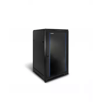RACKTEL RL-6621SRE 21U 600x600 Floor-Standing Server Cabinet Eco Black