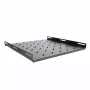 RACKTEL RL-P800S 1U 19-inch fiksuota lentyna gylis 800 mm, apkrova 80 kg, juoda