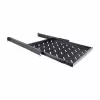 RACKTEL RL-P800W 1U 19 colių ištraukiama lentyna 800 mm gylio stovui, 50 kg talpa, juoda