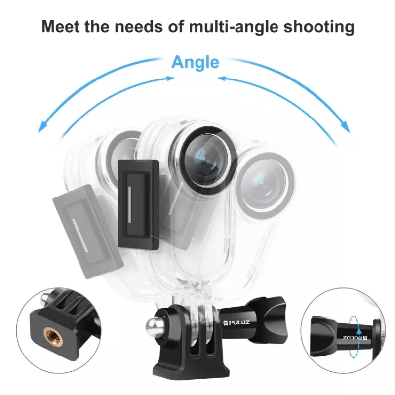 PULUZ vandeniui atsparus korpusas Insta360 GO 2 / PU556T