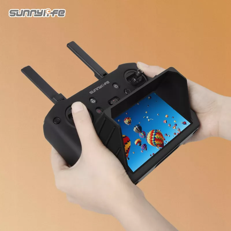 SUNNYLIFE Saulės skydelis, skirtas DJI RC Pro valdikliui – sulankstomas magnetinis PU odinis gaubtas