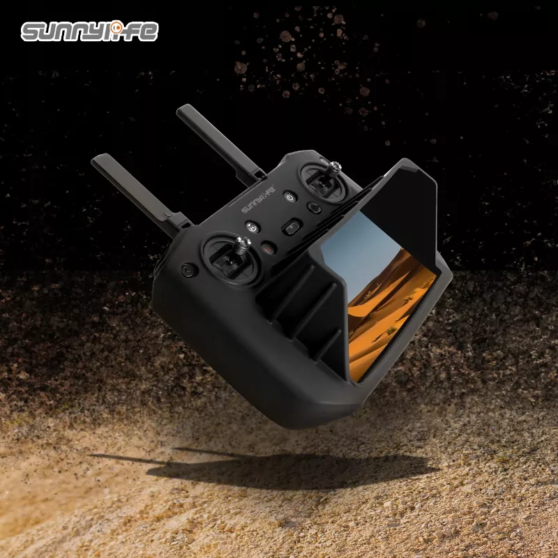SUNNYLIFE Saulės skydelis, skirtas DJI RC Pro valdikliui – sulankstomas magnetinis PU odinis gaubtas