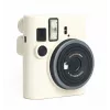 LOVEINSTANT Silikoninis apsauginis dėklas, skirtas Fujifilm Instax Mini 41 - Baltas/ smėlio spalvos