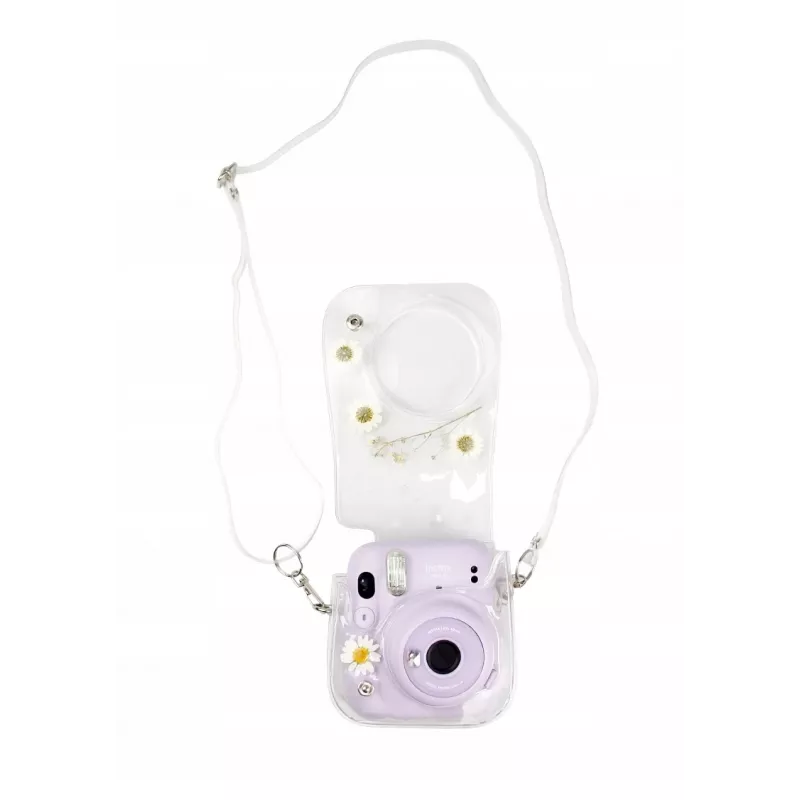 LOVEINSTANT 8-in-1 Accessory Bundle for Fujifilm Instax Mini 11 - Dried Chamomile Design