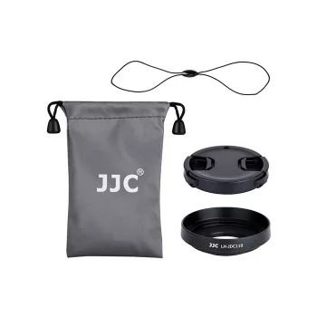 JJC 2-in-1 Protective Set Lens Hood + Lens Cap for Canon G1X Mark III