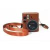 LOVEINSTANT Silikoninis apsauginis dėklas, skirtas Fujifilm Instax Mini 41 - Ruda spalva