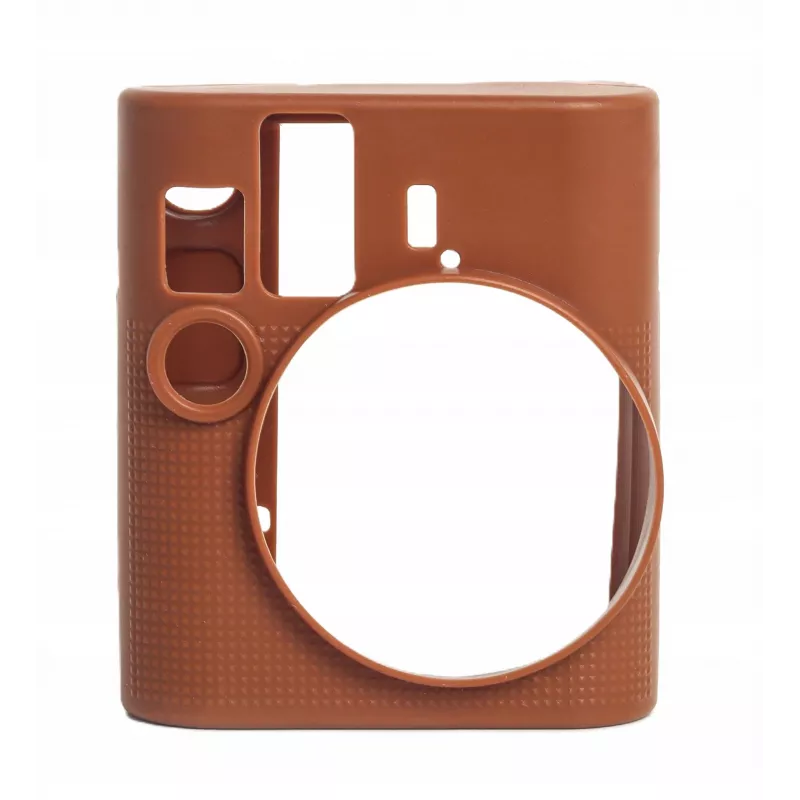LOVEINSTANT Silikoninis apsauginis dėklas, skirtas Fujifilm Instax Mini 41 - Ruda spalva