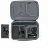 SUNNYLIFE Apsauginis dėklas DJI Osmo Action 3 – juodas silikoninis dangtelis su objektyvo gaubteliu (OA3-B511-D)