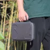 SUNNYLIFE Apsauginis dėklas DJI Osmo Action 3 – juodas silikoninis dangtelis su objektyvo gaubteliu (OA3-B511-D)