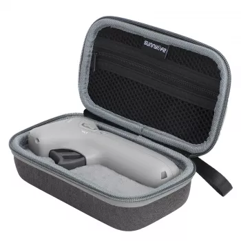 SUNNYLIFE Protective Case for DJI Motion Controller - Semi-Hard PU Leather EVA Carrying Bag (Juoda)