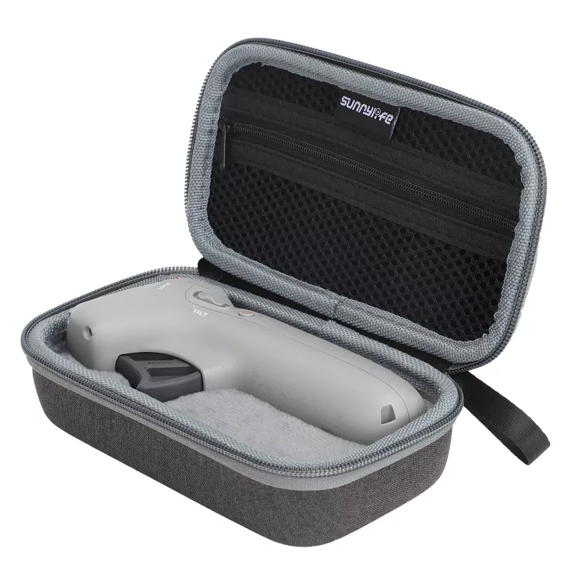 SUNNYLIFE Protective Case for DJI Motion Controller - Semi-Hard PU Leather EVA Carrying Bag (Juoda)