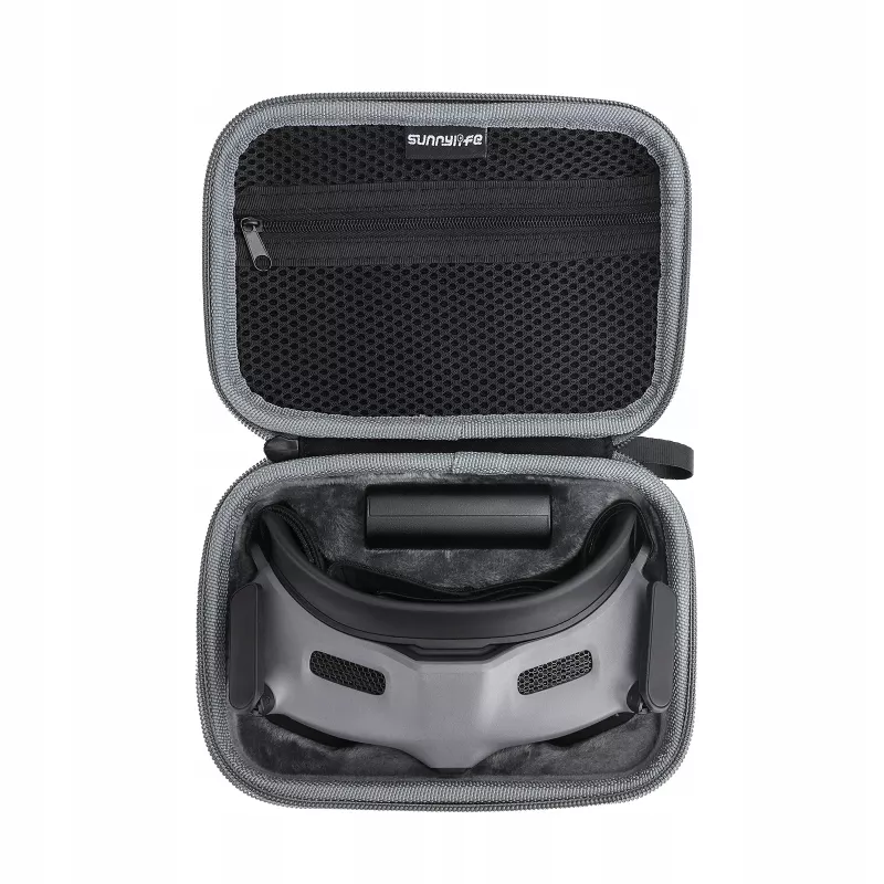SUNNYLIFE Protective Carrying Case for DJI Goggles 2 - Grey/Black Hard Shell EVA Foam