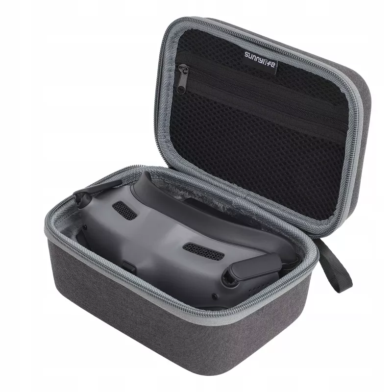 SUNNYLIFE Protective Carrying Case for DJI Goggles 2 - Grey/Black Hard Shell EVA Foam