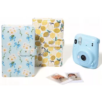 LOVEINSTANT Fotoalbumas 96 nuotraukoms, skirtas Fujifilm Instax Mini 40 11 9 8 7 7s 90 70 Evo Liplay / Expression