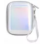 LOVEINSTANT Sparkle Silver PU Leather Case for Fujifilm Instax Mini Evo / Mini Liplay / Mini Link