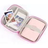 LOVEINSTANT Sparkle Silver PU Leather Case for Fujifilm Instax Mini Evo / Mini Liplay / Mini Link