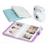 LOVEINSTANT Fotoalbumas, skirtas Fujifilm Instax Mini / Xiaomi / Polaroid / Canon / HP / Kodak - Baltas siuvinėtas